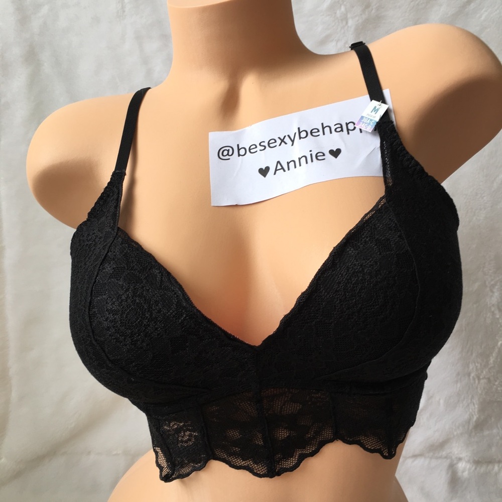 VS Pink Push up Bralette Medium